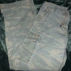 J. Crew camouflage cargo pants